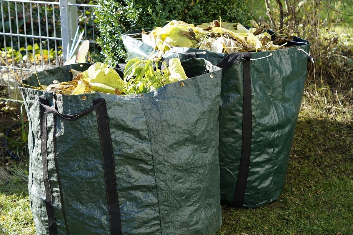 Garden Trimmings in a bag