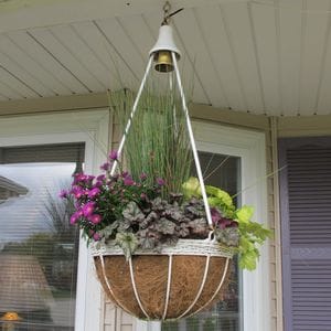 Lighted hanging Baskets- Fall