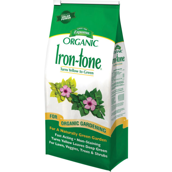 Espoma® Organic Iron Tone - Yellow to Green