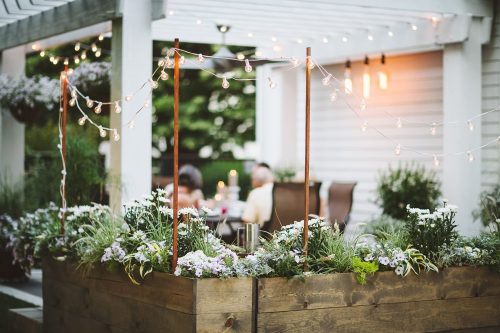 4 Moon Garden containers