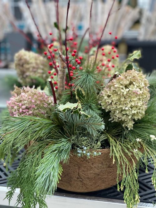 Garden Crossings Winter Arrangement